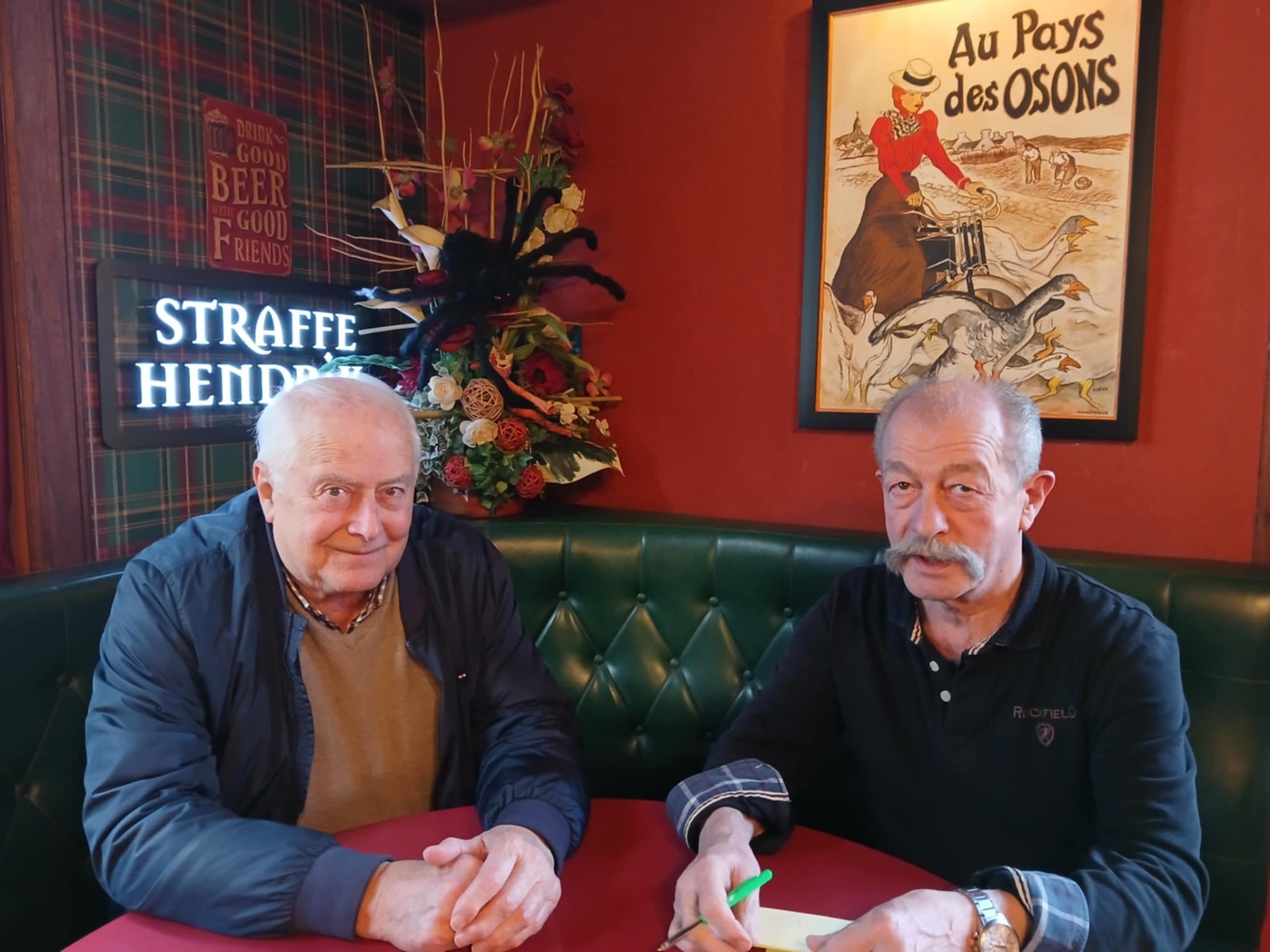 Jean-Claude Gros et Jacky Hoogers