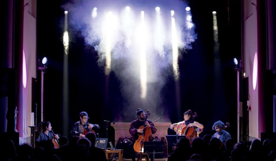 Concert de Paul Colomb Bleue quintet à l'église d'Haulchin le 3 novembre 2024 Photo: © CAPH- Florence Delférière
